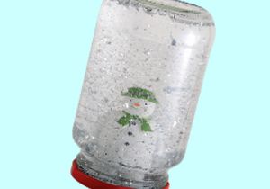 How to make a snow globe